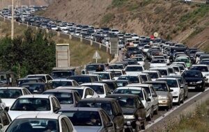 بارش باران در ۵ استان و ترافیک سنگین در محورهای شمالی و ورودی‌های تهران